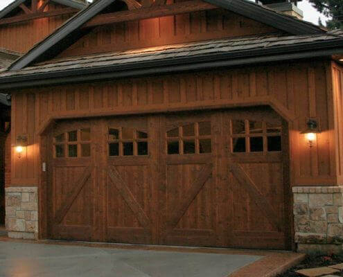 wood garage doors 2